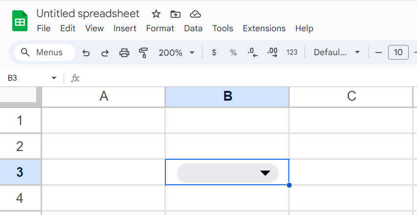Google Sheets: Drop-down list Google Sheets: Drop-down list