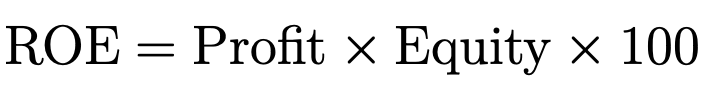 ROE: Formula Image: ROE: Formula