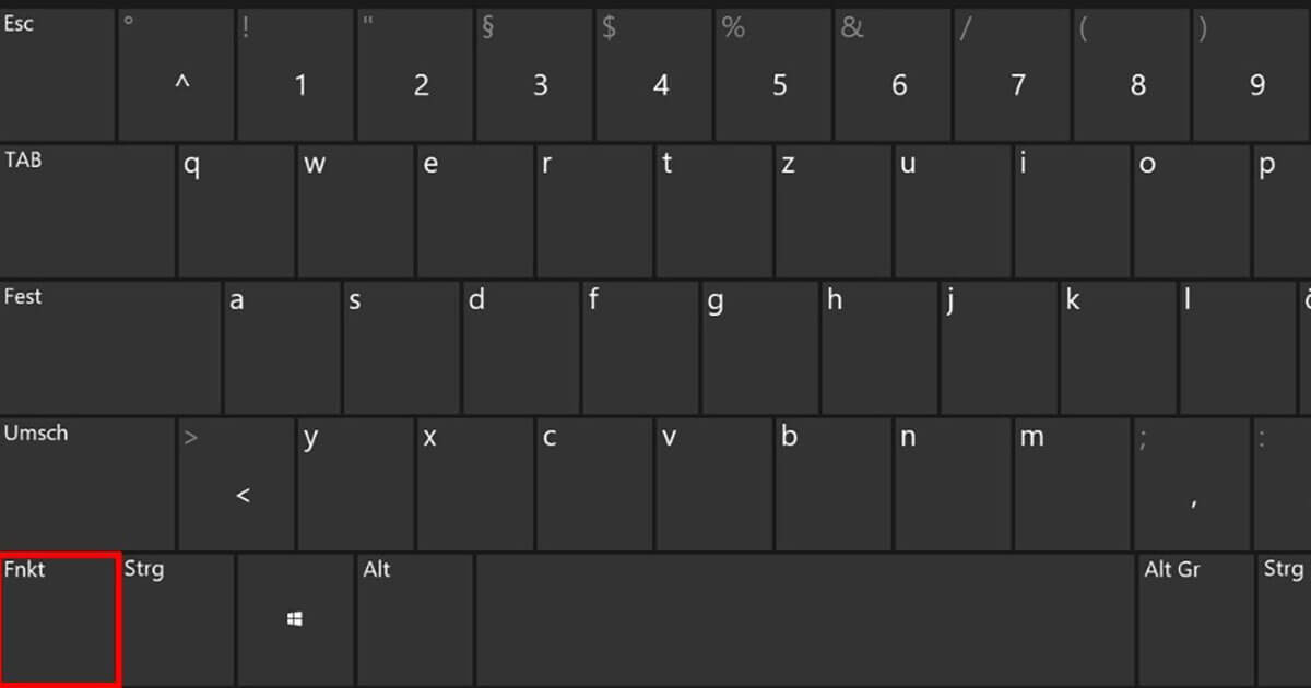 Fn key: How to enable or disable the Fn button