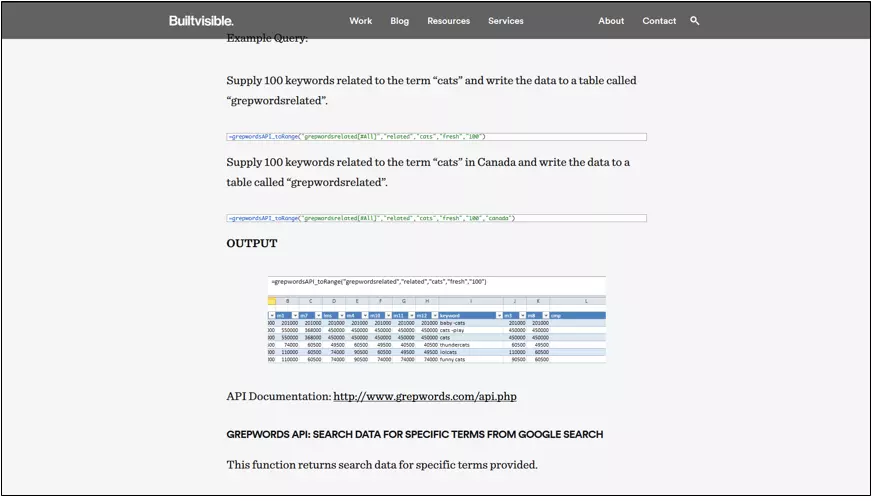 Image: GrepWords integration