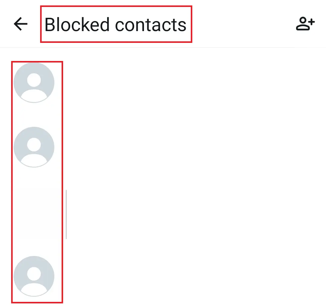 Unblocking contacts in the privacy settings in WhatsApp Image: Unblocking contacts in the privacy settings in WhatsApp