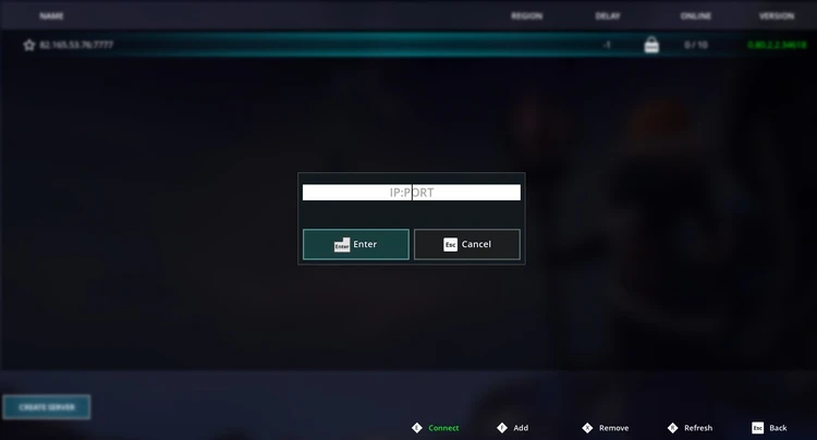 Frozen Flame: Add Server Frozen Flame: Add Server