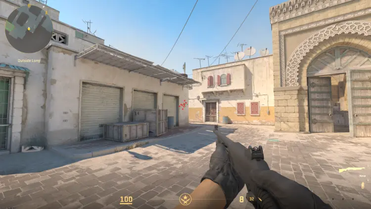 Screenshot from Counter Strike 2: Training mode Screenshot from Counter Strike 2: Training mode