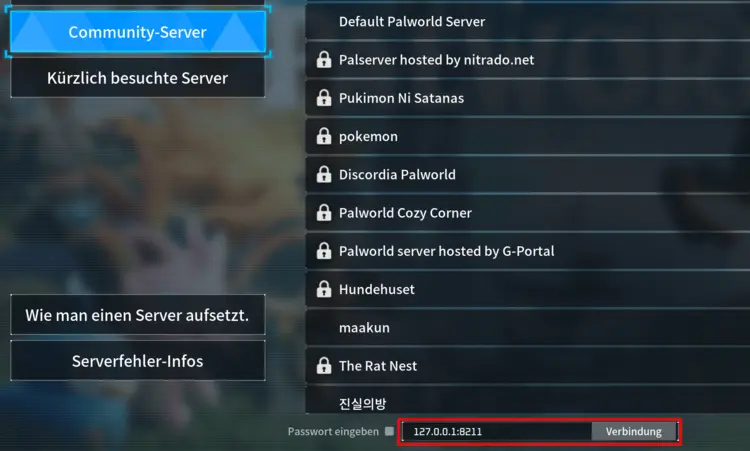 Palworld: List of community servers Palworld: List of community servers