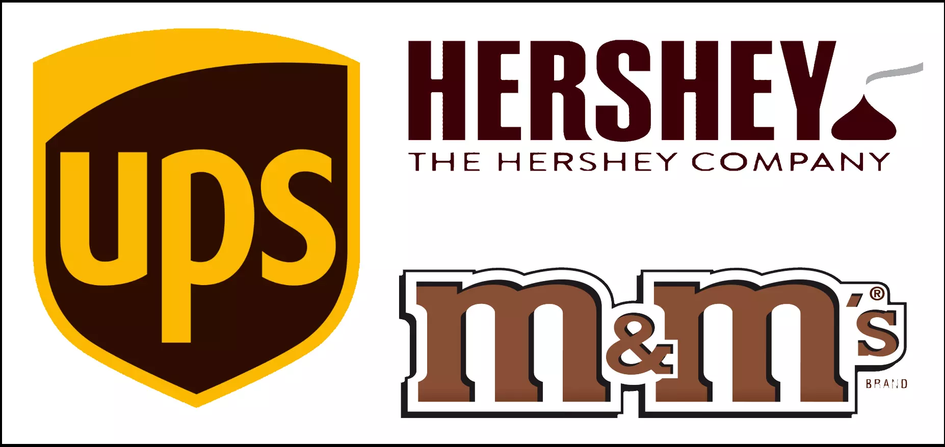Sampling of brown logos Sampling of brown logos