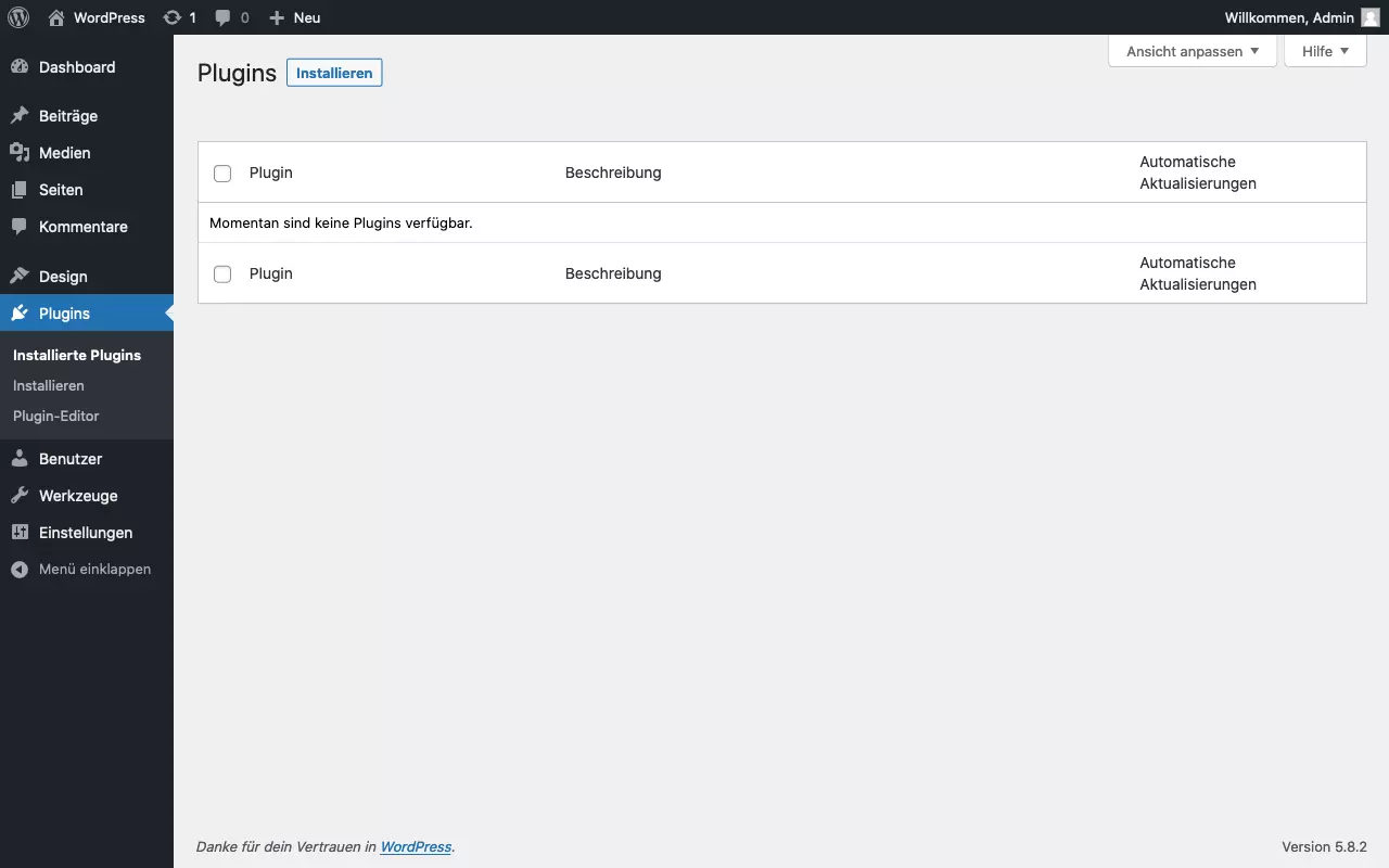 Image: Screenshot of WordPress plugin site before clicking on the “Install” button