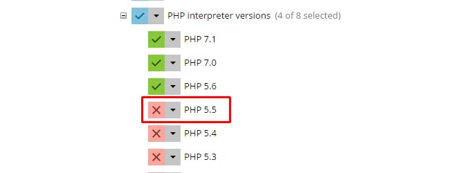 Plesk - PHP 5.5 Plesk - PHP 5.5