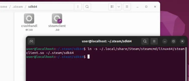 Create a symbolic link Create a symbolic link