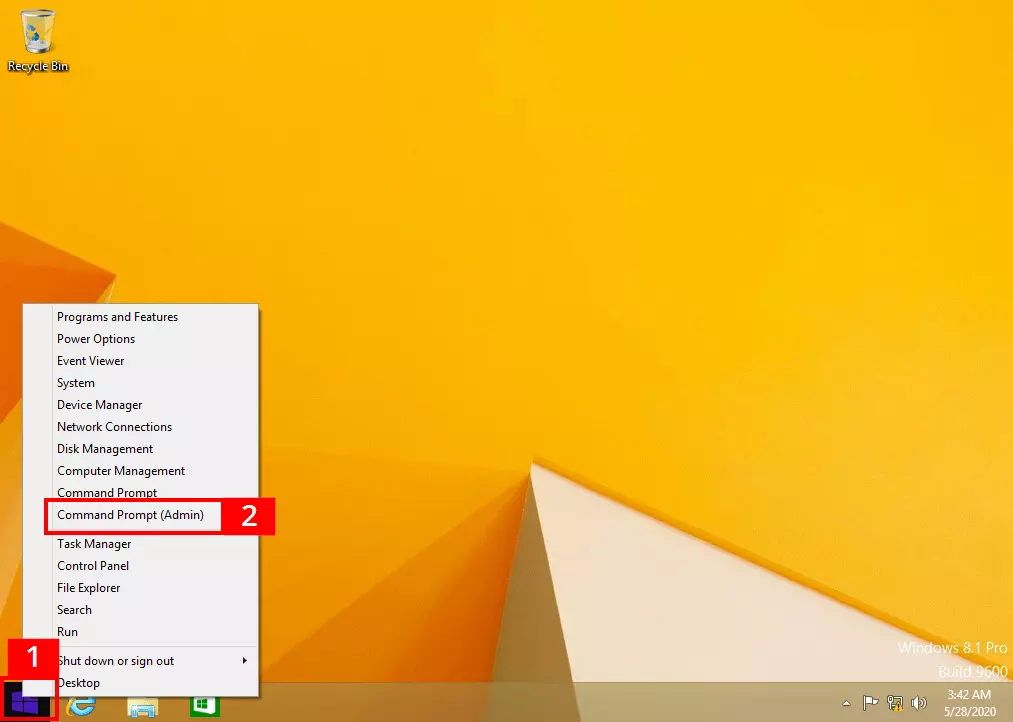 Image: Accessing bcdedit via the Windows 8 interface