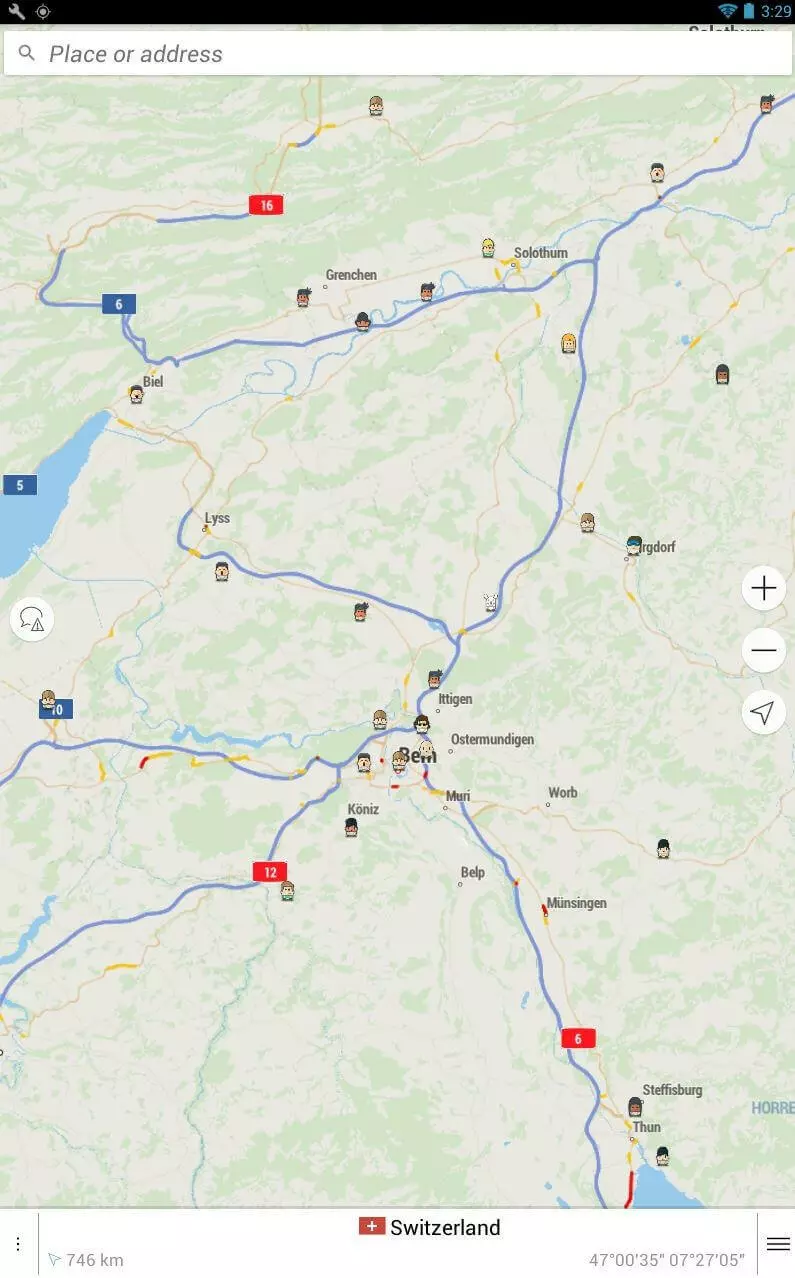 Image: Navmii map view