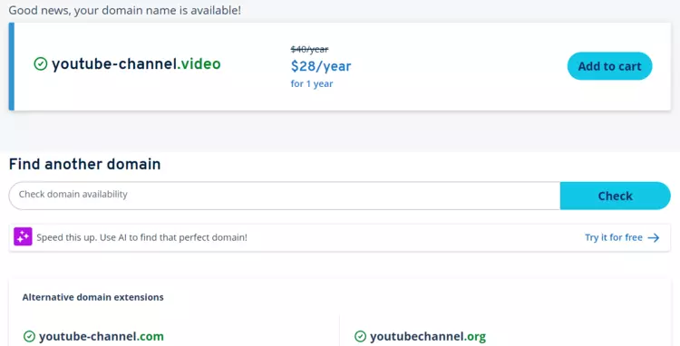 Buy your own YouTube domain from IONOS Buy your own YouTube domain from IONOS