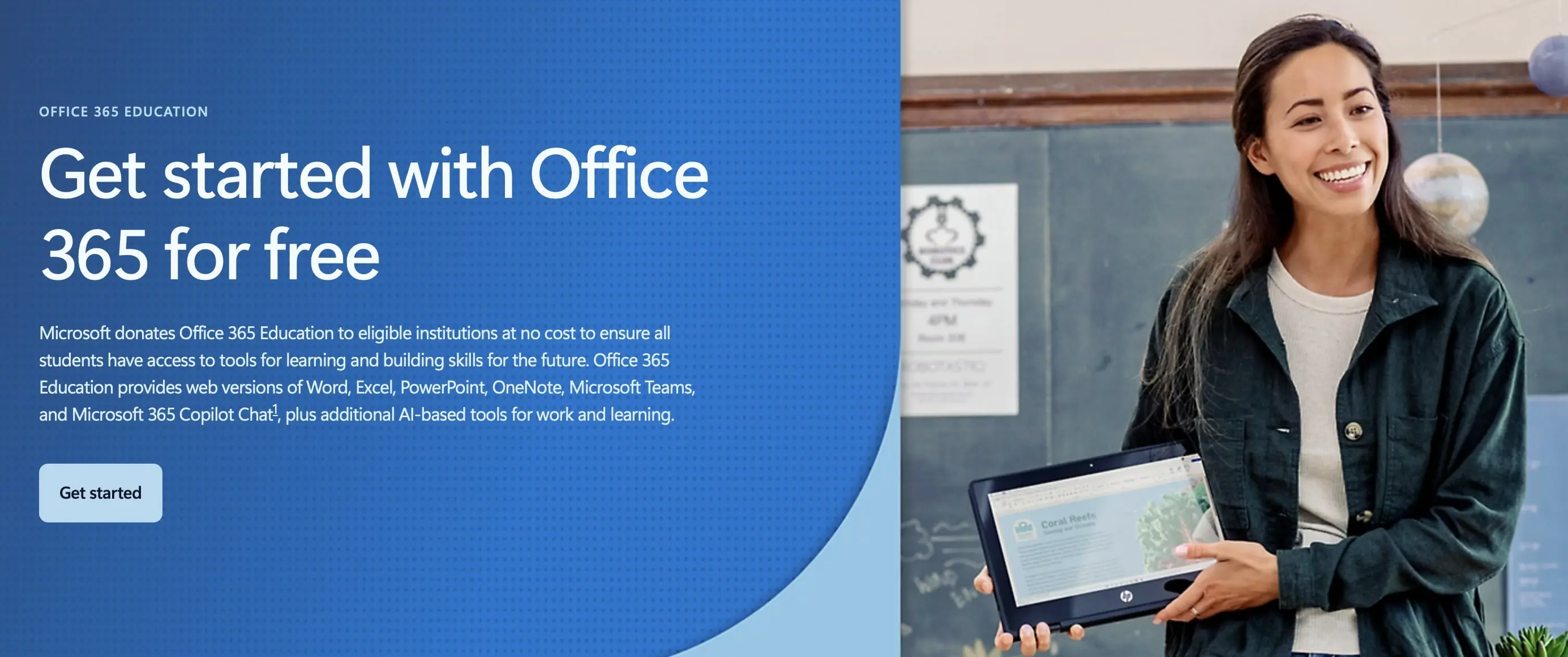Office 365 Education Image: Office 365 Education