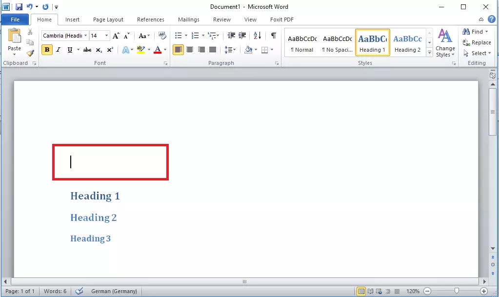 Microsoft Word 2010