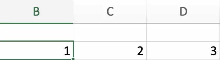 The cell content is divided into several columns after being separated. The cell content is divided into several columns after being separated.