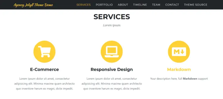 Jekyl theme Agency Jekyl theme Agency