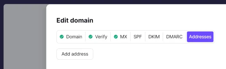 Add address in ProtonMail Add address in ProtonMail