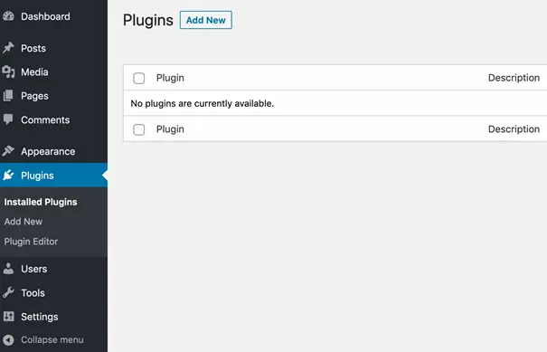 Image: Install new WordPress plugin