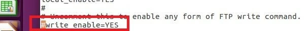 Image: Ubuntu FTP server: Allow access for logged-in users