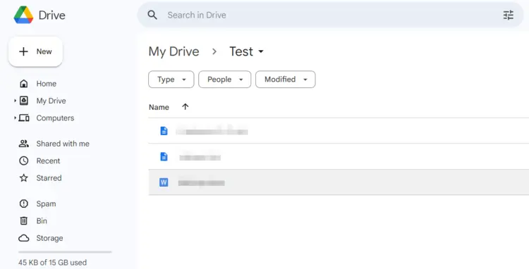 Google Drive web app Google Drive web app