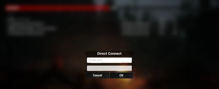 Direct connection page for Dead Matter server Direct connection page for Dead Matter server