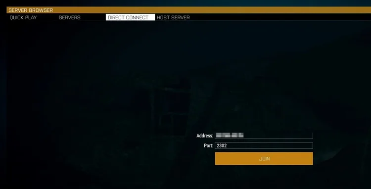Arma 3: Direct connection setup via server browser Arma 3: Direct connection setup via server browser