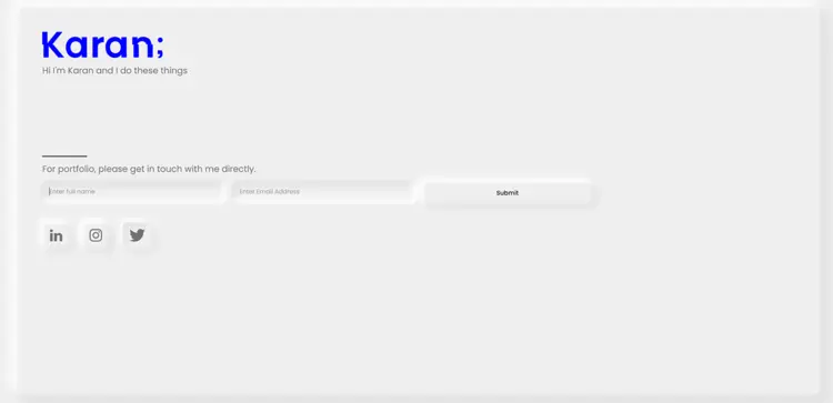 Screenshot of example page showing neomorphism on webflow.io Screenshot of example page showing neomorphism on webflow.io