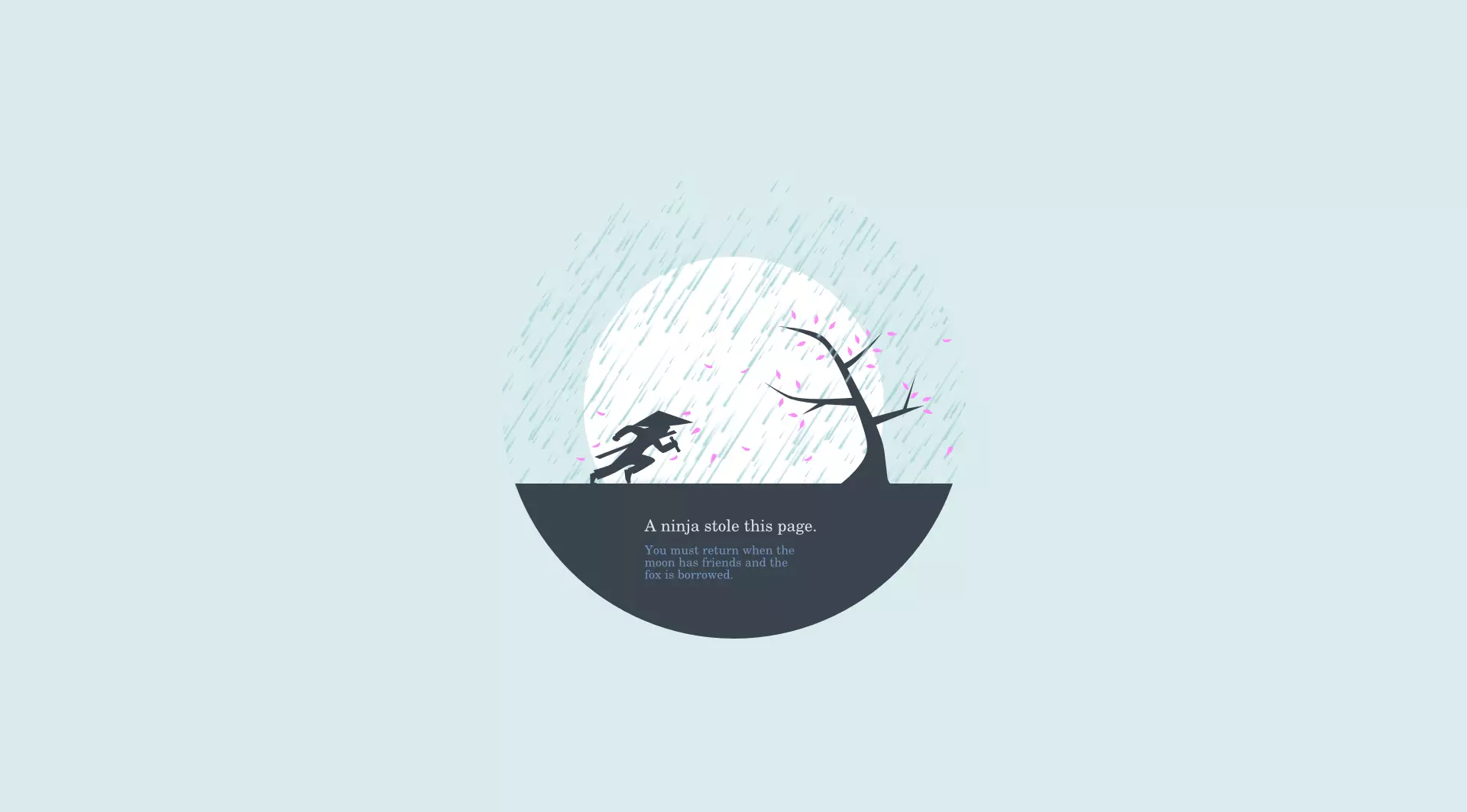 Image: 404 page for Huwshimi and Friends