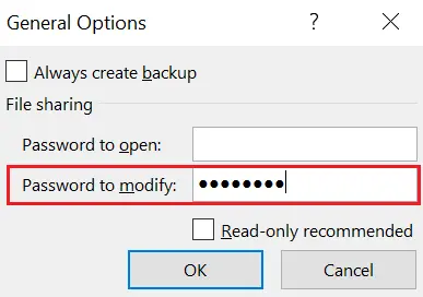 Excel: General Options under Tools Excel: General Options under Tools