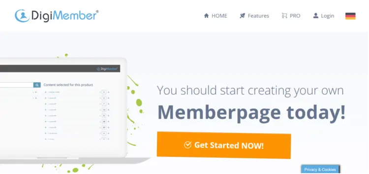 Screenshot of DigiMember WordPress plugin Screenshot of DigiMember WordPress plugin
