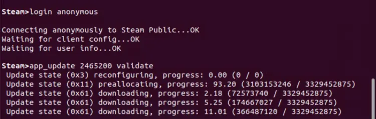 Install the Sons of the Forest Ubuntu server via SteamCMD Install the Sons of the Forest Ubuntu server via SteamCMD