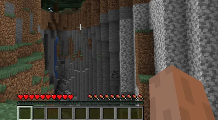 Minecraft screenshot (Java Edition): New map Minecraft screenshot (Java Edition): New map