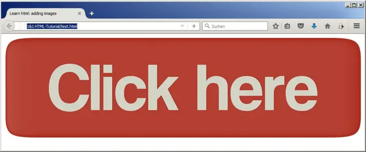The embedded sample graphic in the browser view The embedded sample graphic in the browser view