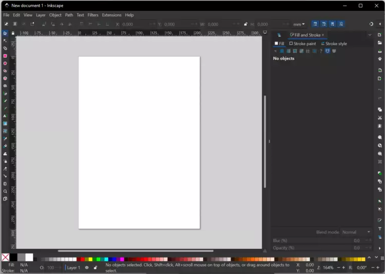 Inkscape user interface Inkscape user interface