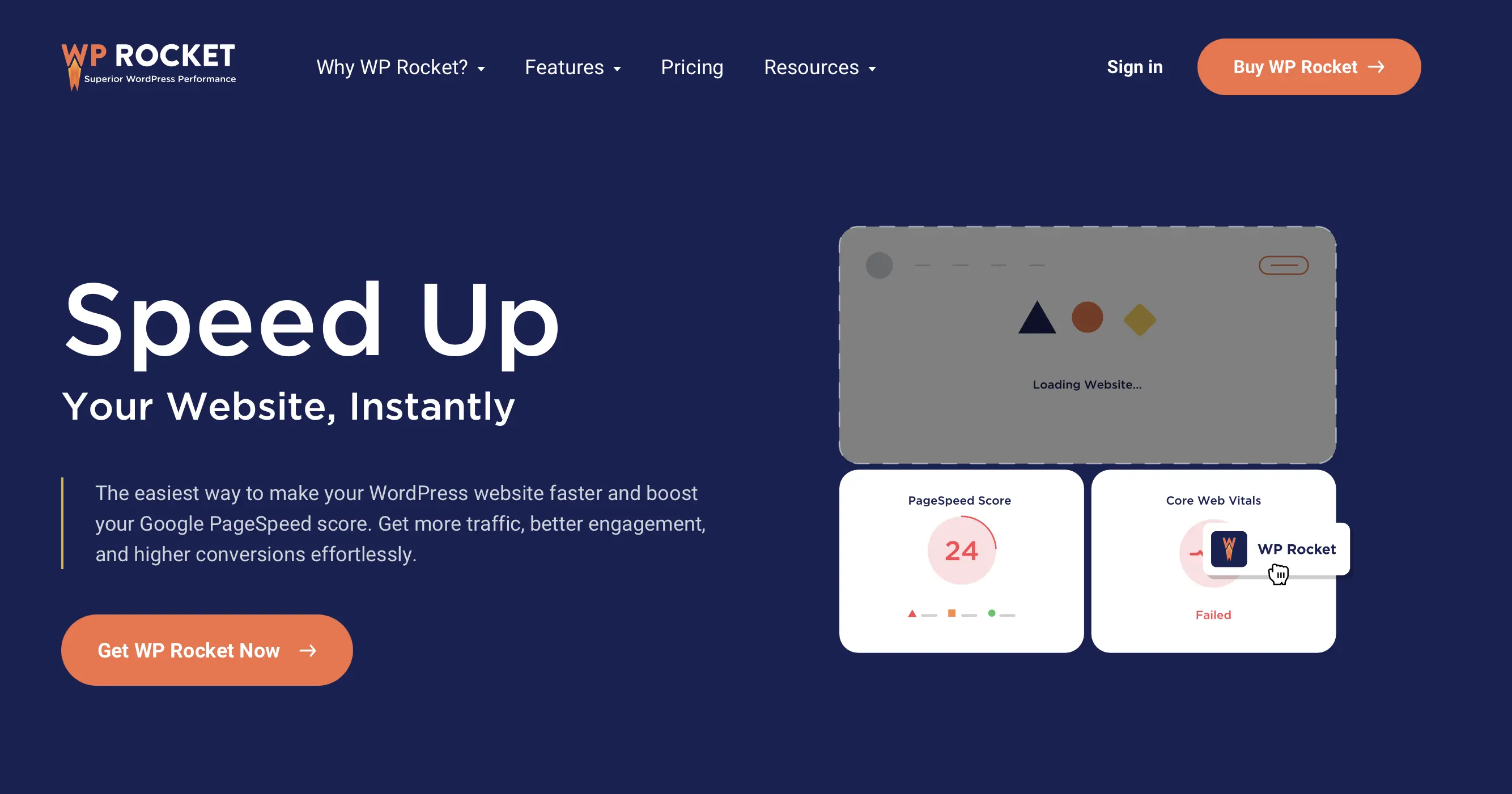 Image: WP Rocket is a premium WordPress caching plugin