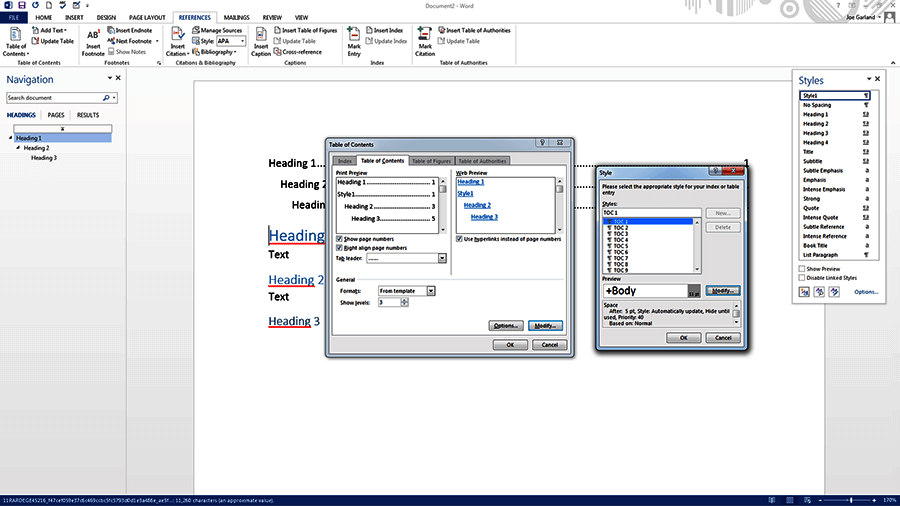Word Styles: Creating and Modifying Styles in Word - IONOS