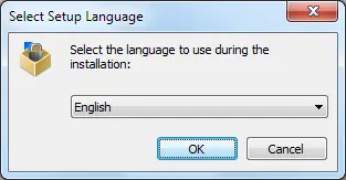WinSCP Select Setup Language WinSCP Select Setup Language