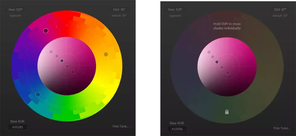 Image: Paletton Color Wheel