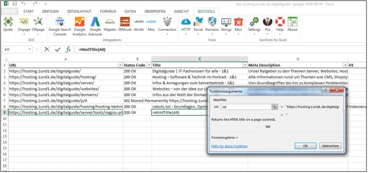 SeoTools for Excel — the all-around add-in SeoTools for Excel — the all-around add-in
