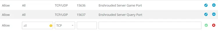 Enshrouded server: Opening ports in IONOS Control Panel Enshrouded server: Opening ports in IONOS Control Panel