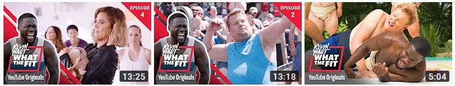 Image: Thumbnails of the YouTube channel Hart Beat Productions