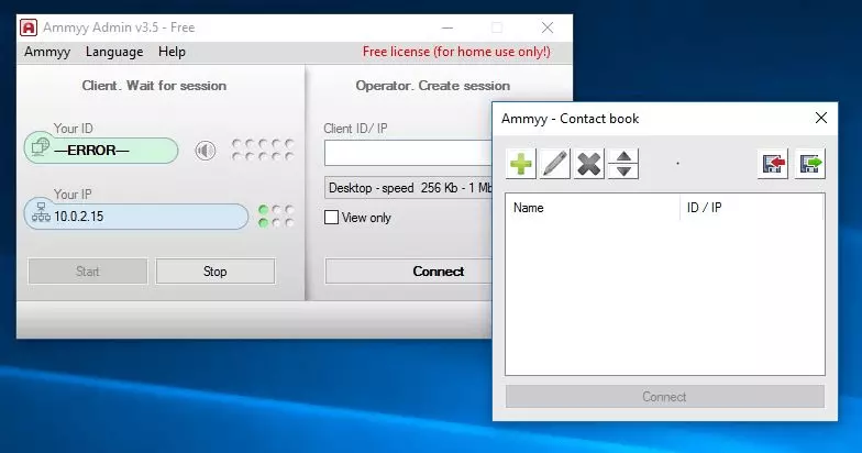 Image: Computer, die mithilfe von VNC Connect ferngesteuert werden sollen, benötigen die Anwendung VNC Server