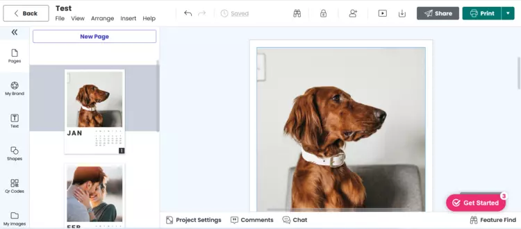 Screenshot of the online editor Marq Screenshot of the online editor Marq