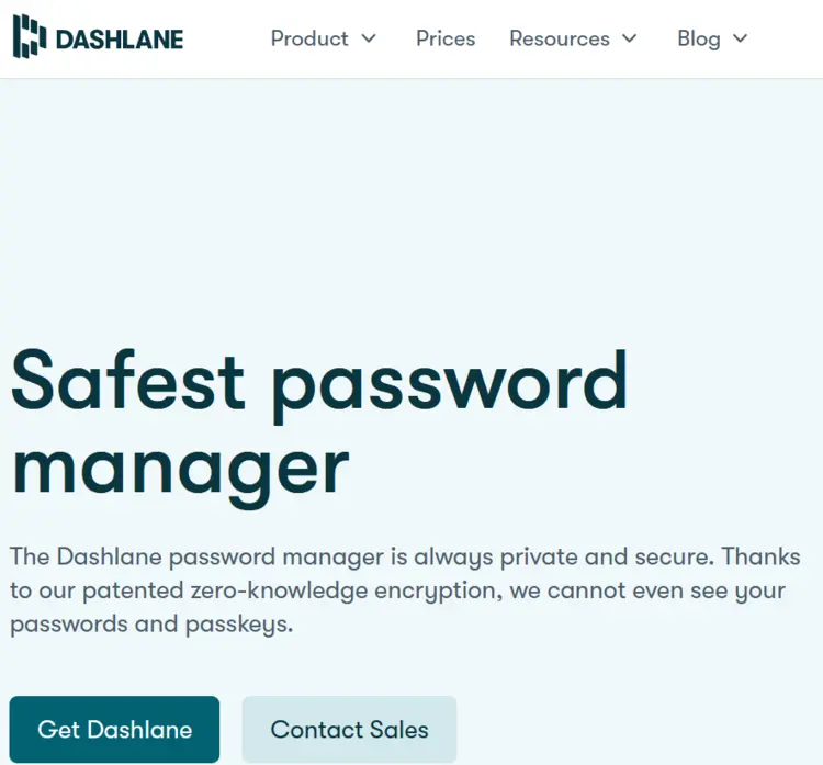 Password manager Dashlane Password manager Dashlane