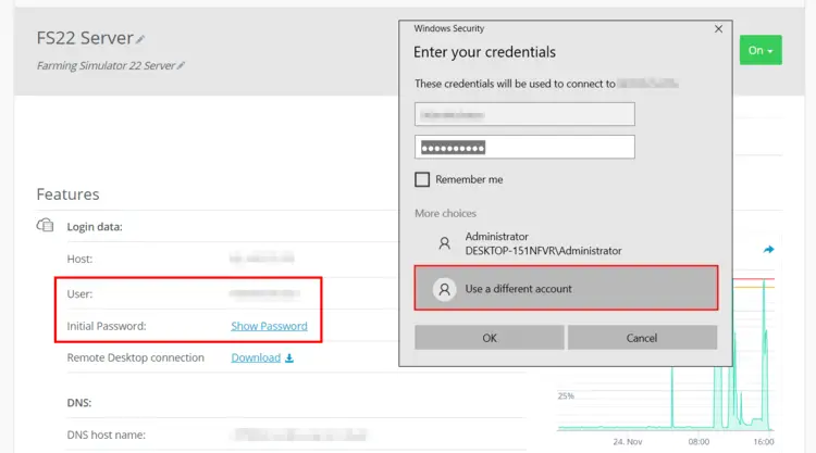 Remote registration to FS 22 server Remote registration to FS 22 server