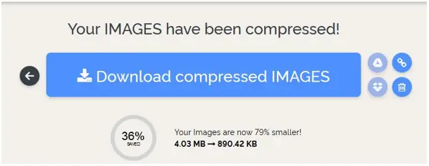 Image compression with iLoveIMG Image compression with iLoveIMG