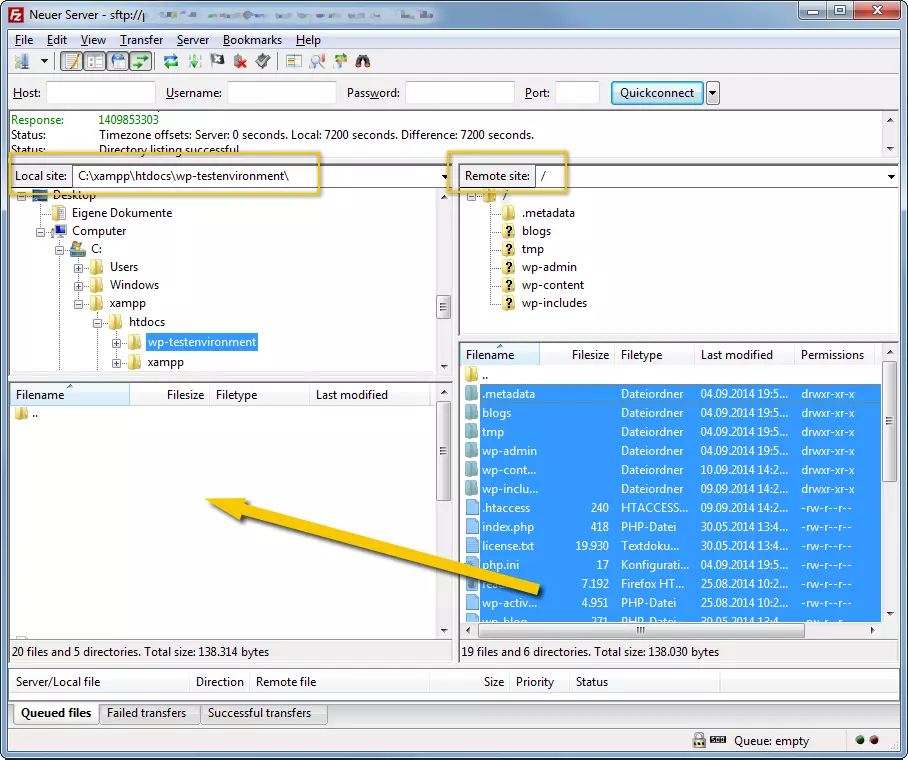 Image: Download files with FTP