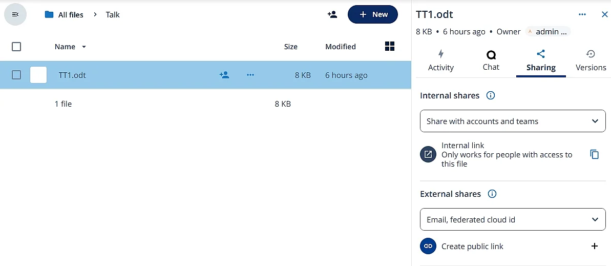 Nextcloud: file sharing Image: Nextcloud: file sharing
