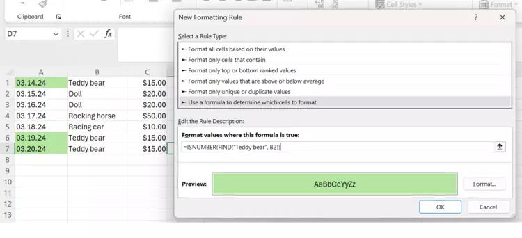 Combination of Excel FIND and ISNUMBER Combination of Excel FIND and ISNUMBER