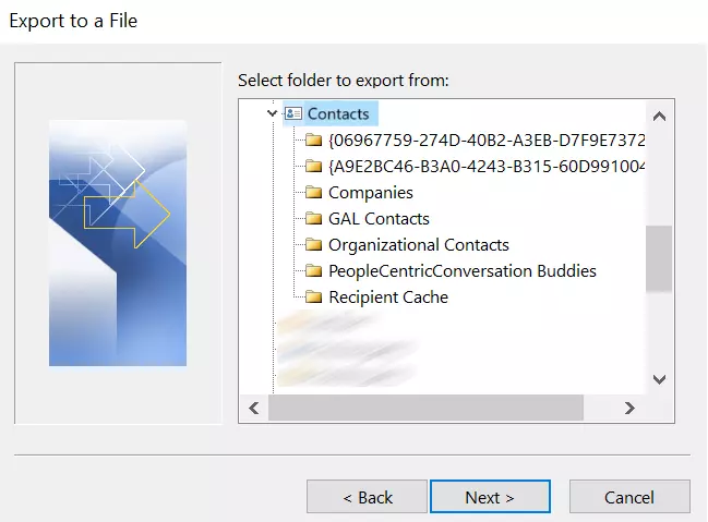 Folder overview in Outlook 365 Folder overview in Outlook 365