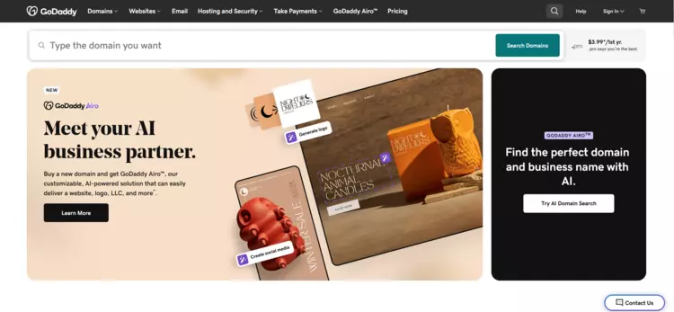 GoDaddy website builder landing page GoDaddy website builder landing page